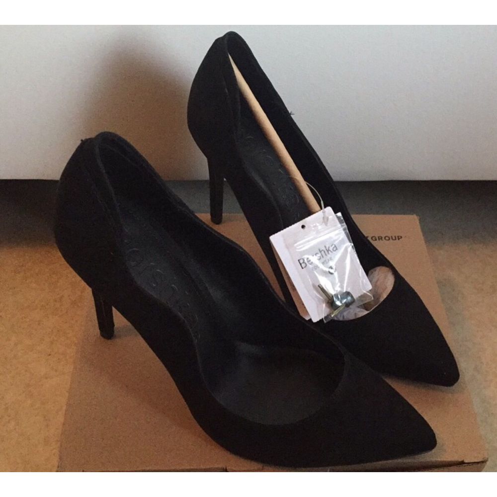 escarpin noir bershka
