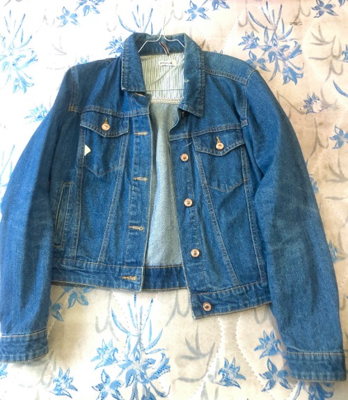 stradivarius veste en jean