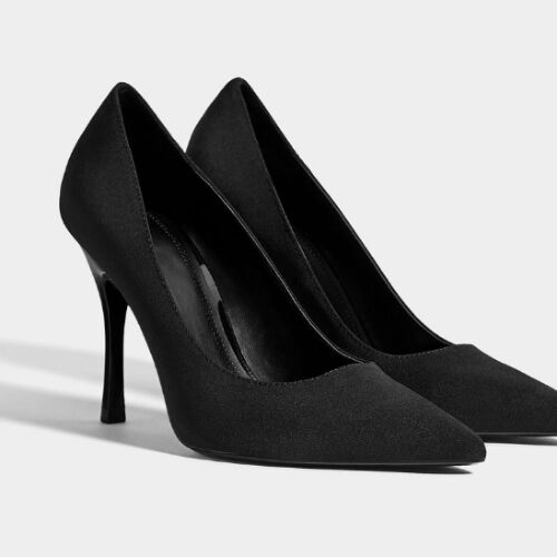 escarpin noir bershka