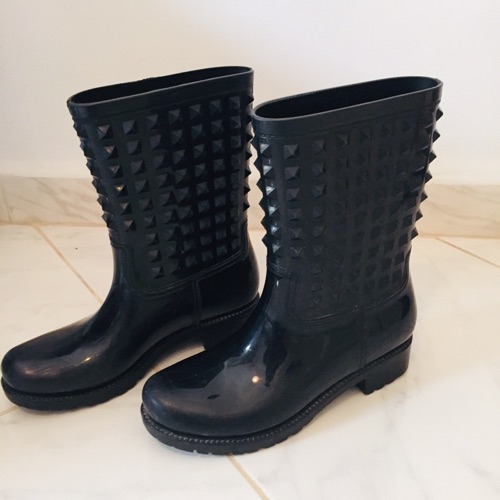 bottine en plastique