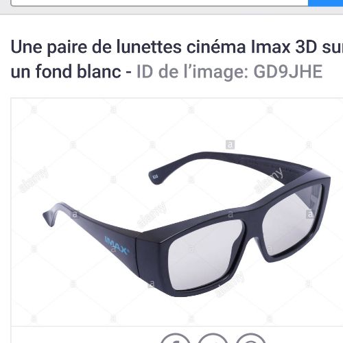 lunette 3d imax